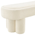 Modway Mossi 52-Inch Oval Boucle Fabric Bench