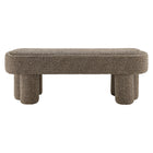 Modway Mossi 52-Inch Oval Boucle Fabric Bench