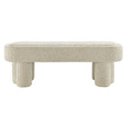 Modway Mossi 52-Inch Oval Boucle Fabric Bench