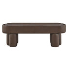 Modway Mossi 52-Inch Oval Vegan Leather Bench