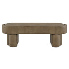 Modway Mossi 52-Inch Oval Vegan Leather Bench
