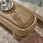 Modway Mossi 52-Inch Oval Vegan Leather Bench