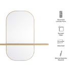 Modway Solstice Large Oval Mirror