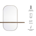 Modway Solstice Large Oval Mirror