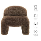 Modway Mina Faux Fur Accent Chair