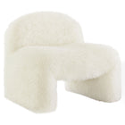 Modway Mina Faux Fur Accent Chair  