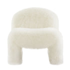 Modway Mina Faux Fur Accent Chair