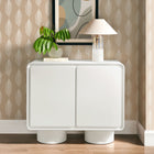 Modway Lumo 2-Door Curved Wood Accent Cabinet