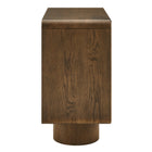 Modway Lumo 2-Door Curved Wood Accent Cabinet
