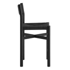 Modway Alvia Oak Wood Counter Stools With Woven Seats Set of 2