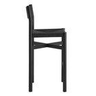 Modway Alvia Oak Wood Bar Stools With Woven Seats Set of 2