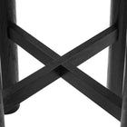 Modway Alvia Round 30" Oak Wood Bar Table