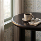 Modway Alvia Round 30" Oak Wood Bar Table