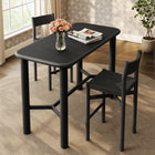 Modway Alvia Rectangular 60" Oak Wood Bar Table