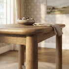 Modway Alvia Rectangular 60" Oak Wood Bar Table