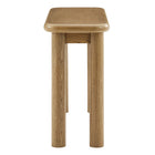 Modway Alvia Oak Wood Console Table