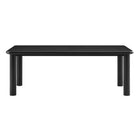 Modway Alvia 86"-105" Extendable Rectangular Oak Wood Dining Table