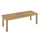 Modway Alvia 86"-105" Extendable Rectangular Oak Wood Dining Table