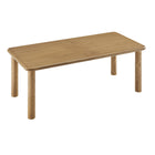 Modway Alvia 86"-105" Extendable Rectangular Oak Wood Dining Table
