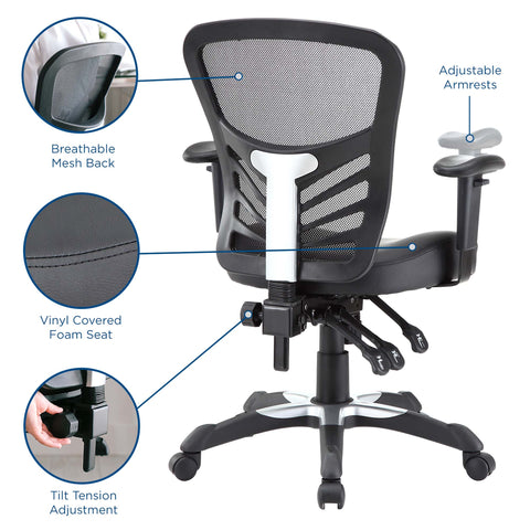 Modway Articulate Vinyl Office Chair  