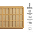 Modway Aiko 39 Inch Japandi Accent Cabinet