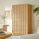 Modway Aiko 64 Inch Tall Japandi Storage Cabinet