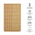 Modway Aiko 64 Inch Tall Japandi Storage Cabinet