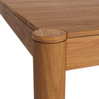 Modway Eleni 89-Inch Outdoor Patio Teak Wood Dining Table