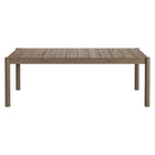 Modway Eleni 89-Inch Outdoor Patio Teak Wood Dining Table