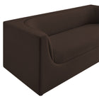 Modway Hilda 86" Curved Back Performance Velvet Sofa