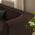 Modway Hilda 86" Curved Back Performance Velvet Sofa