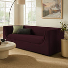 Modway Hilda 86" Curved Back Performance Velvet Sofa