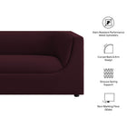 Modway Hilda 86" Curved Back Performance Velvet Sofa