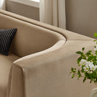 Modway Hilda 86" Curved Back Performance Velvet Sofa