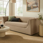 Modway Hilda 86" Curved Back Performance Velvet Sofa