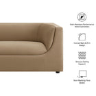 Modway Hilda 86" Curved Back Performance Velvet Sofa