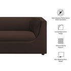 Modway Hilda 67" Curved Back Performance Velvet Loveseat
