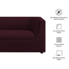 Modway Hilda 67" Curved Back Performance Velvet Loveseat