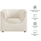 Modway Hilda Curved Back Performance Velvet Armchair