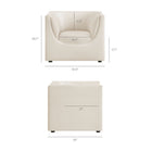 Modway Hilda Curved Back Performance Velvet Armchair