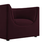 Modway Hilda Curved Back Performance Velvet Armchair
