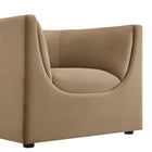 Modway Hilda Curved Back Performance Velvet Armchair