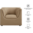Modway Hilda Curved Back Performance Velvet Armchair