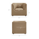 Modway Hilda Curved Back Performance Velvet Armchair