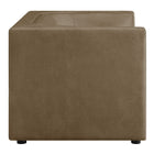 Modway Hilda 67" Curved Back Vegan Leather Loveseat