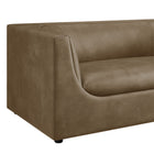 Modway Hilda 67" Curved Back Vegan Leather Loveseat