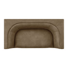 Modway Hilda 67" Curved Back Vegan Leather Loveseat