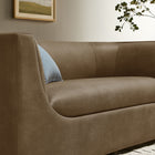 Modway Hilda 67" Curved Back Vegan Leather Loveseat
