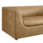 Modway Hilda 67" Curved Back Vegan Leather Loveseat