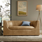 Modway Hilda 67" Curved Back Vegan Leather Loveseat